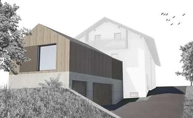 Umbau Zweifamilienwohnhaus Garching